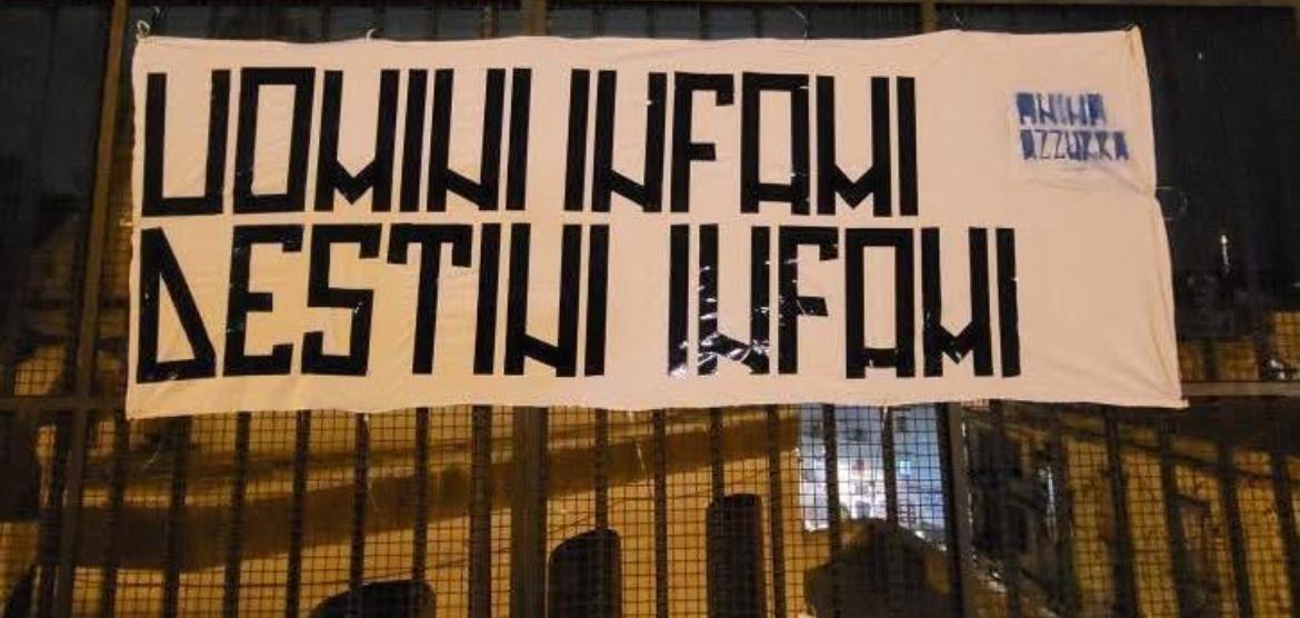 En Nápoles, primera pancarta contra Spalletti: "Hombres infames, destinos infames"