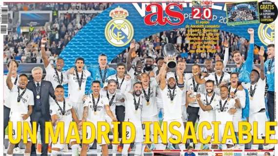As: "Un Madrid insaciable"