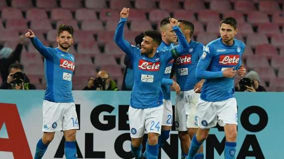 Italia, el Napoli remontó ante la Lazio (4-1)