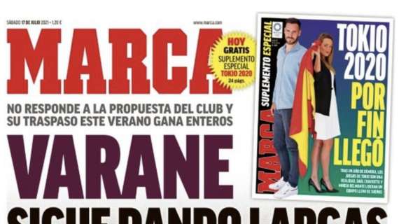 Marca: "Varane sigue dando largas"