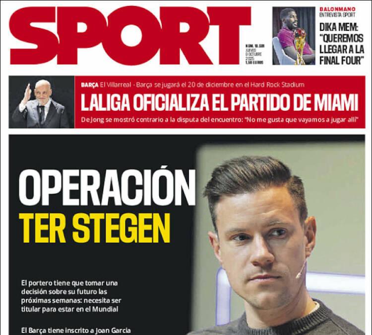 Sport: "Operación Ter Stegen"