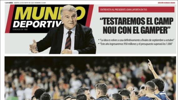 Mundo Deportivo, Ed. Vizcaya: "De Champions"
