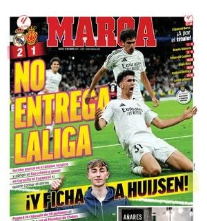 Marca: "No entrega la Liga"