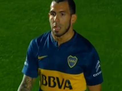 Boca Juniors, Tévez entrenó al margen del grupo