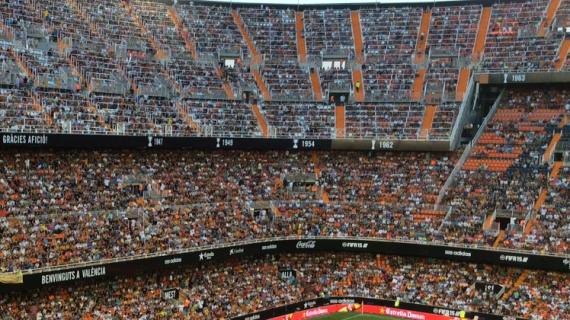 Valencia CF - Getafe CF (14:00), formaciones iniciales
