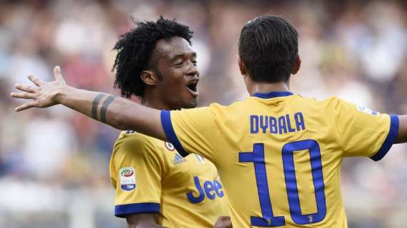 Juventus, Cuadrado: "Dybala puede hacerse más grande"
