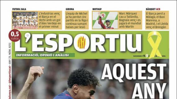 L'Esportiu: "Este año Flick"