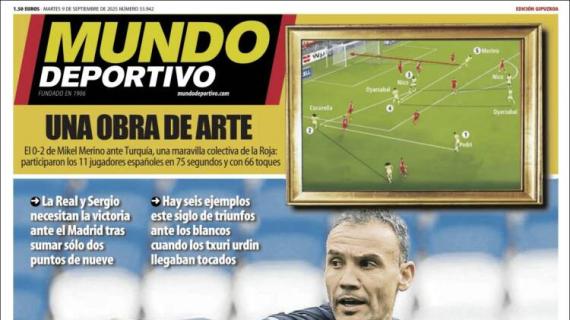 Mundo Deportivo, Ed.Guipúzcoa: "Momento de dar un golpe en la mesa"