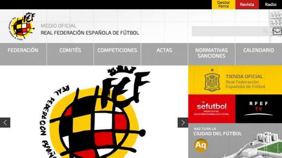 La RFEF renueva su página web