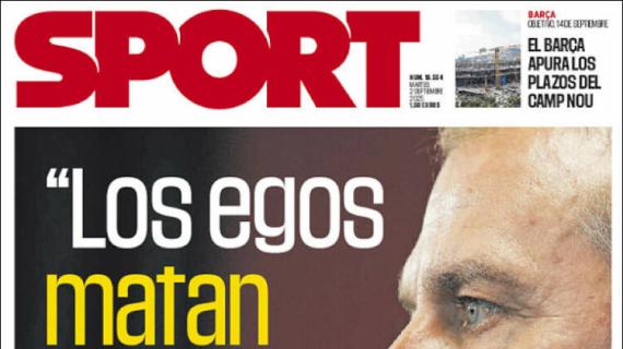 Sport: "Los egos matan el éxito"