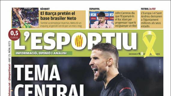 L'Esportiu: "Tema central"