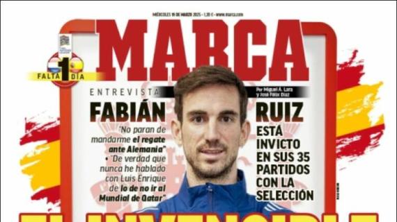 Marca :"Fabián Ruiz, el invencible"