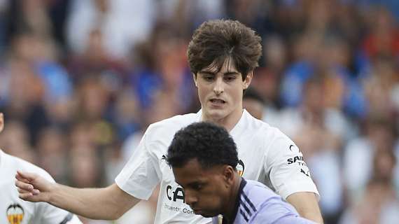 Valencia CF, Javi Guerra: "Con uno menos chutamos a puerta más que la Real"