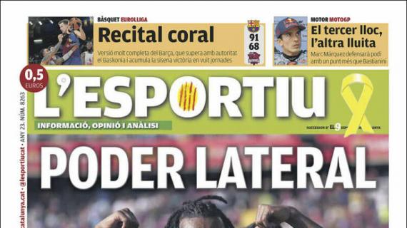 L'Esportiu: "Poder lateral"