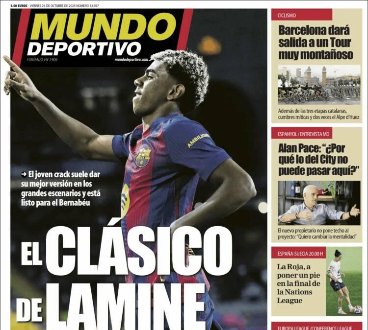 Mundo Deportivo: "El Clásico de Lamine"