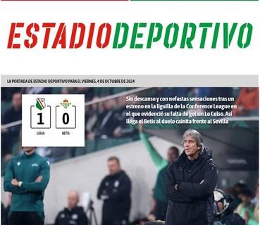 Estadio Deportivo: "Avisado para el derbi"