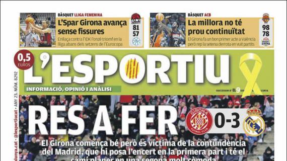 L'Esportiu, Ed.Girona: "Nada que hacer"