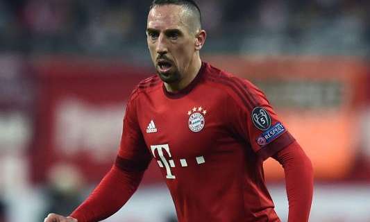 Bayern, Ribéry será baja durante otras tres semanas