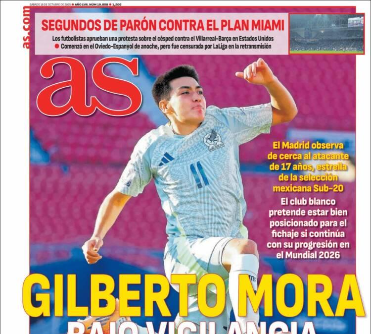 As: "Gilberto Mora bajo vigilancia"