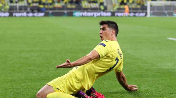 Gerard Moreno convierte el segundo gol del Villarreal CF (0-2)