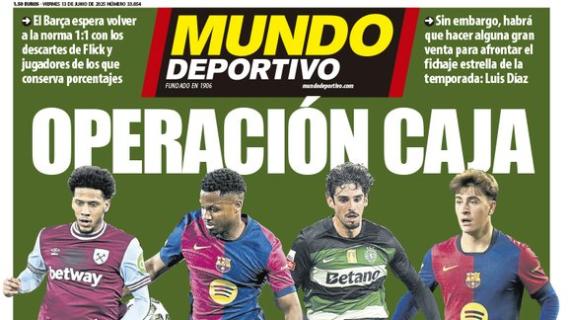 Mundo Deportivo: "Operación caja"