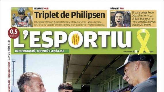 L'Esportiu: "Al mal tiempo buena cara"