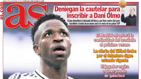 As: "Vinícius, renovación a la vista"