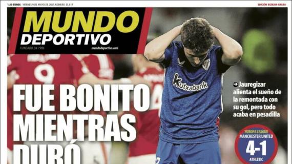 Mundo Deportivo, Ed.Vizcaya: "Fue bonito mientras duró"