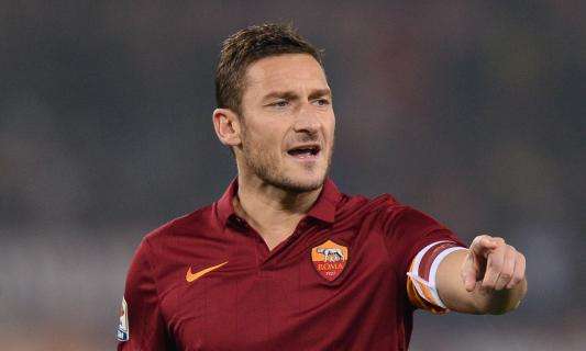 Roma, Sky Sport: No será renovado el contrato de Totti