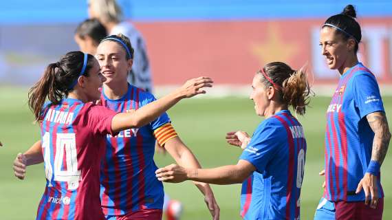 Primera División Femenina, el Barça arrolla a la Real y abre hueco