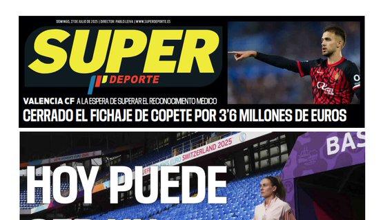 Superdeporte: "Hoy puede ser un gran día"