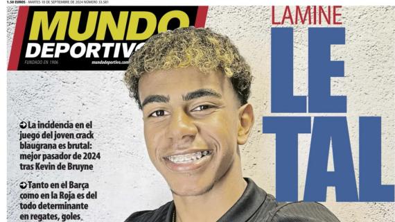 Mundo Deportivo: "Lamine letal"