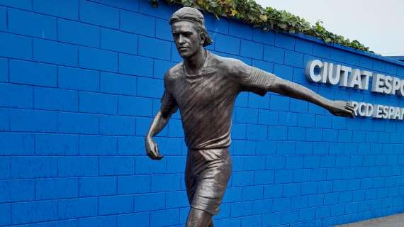 RCD Espanyol, reubicada la estatua de Dani Jarque en la Ciudad Deportiva
