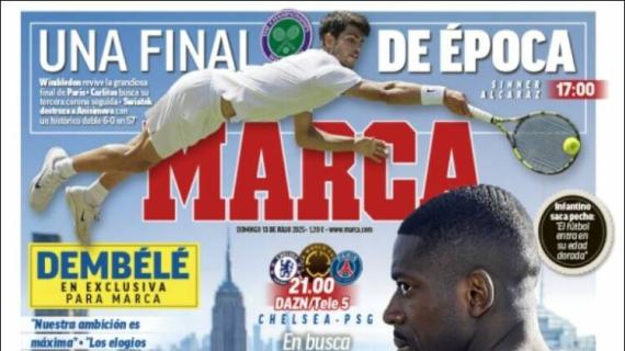Dembélé en Marca: "Queremos seguir haciendo historia"