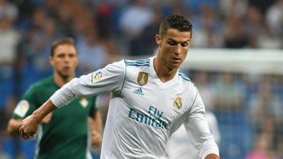Cristiano Ronaldo anota para el Madrid (1-2)