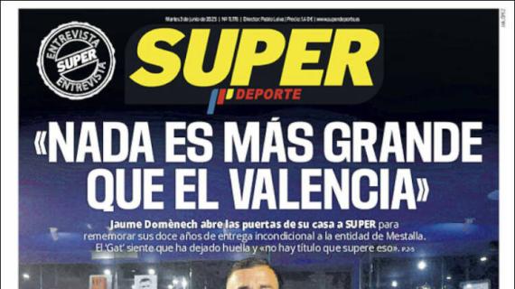 Jaume Domenech en Superdeporte: "Nada es más grande que el Valencia"