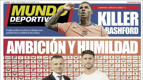 Mundo Deportivo, Ed.Vizcaya: "Ambición y humildad"