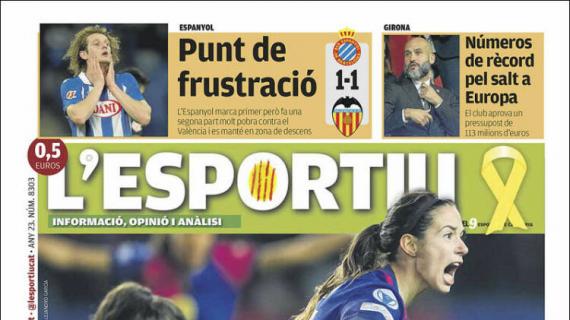 L'Esportiu: "Nada las frena"