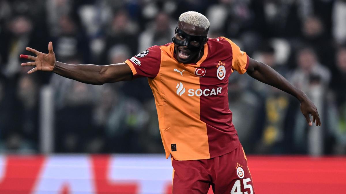 Galatasaray, a los pies de Osimhen: decide el derbi de Estambul y encadena una racha récord de goles y asistencias