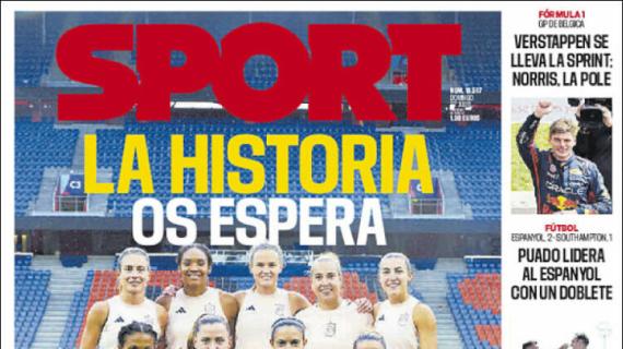 Sport: "La historia os espera"