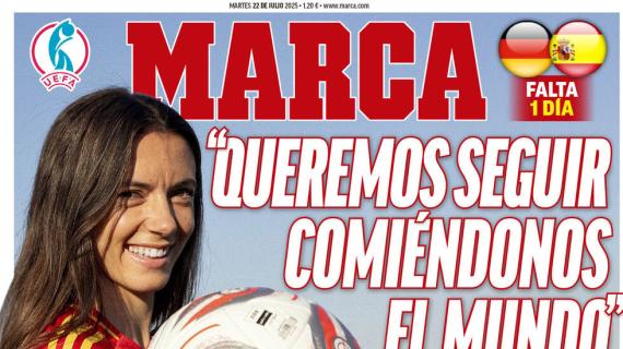 Aitana Bonmatí en Marca: "Queremos seguir comiéndonos el mundo"