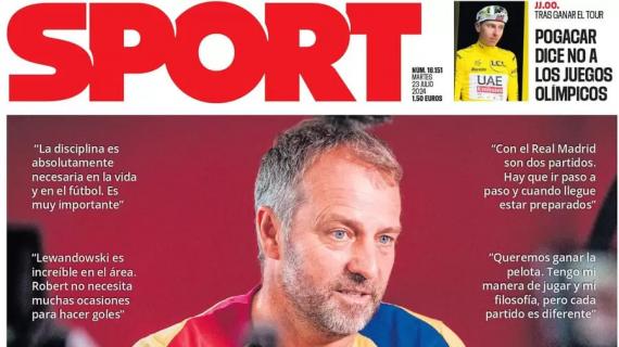 Sport, Flick: "Tenemos un equipo top".