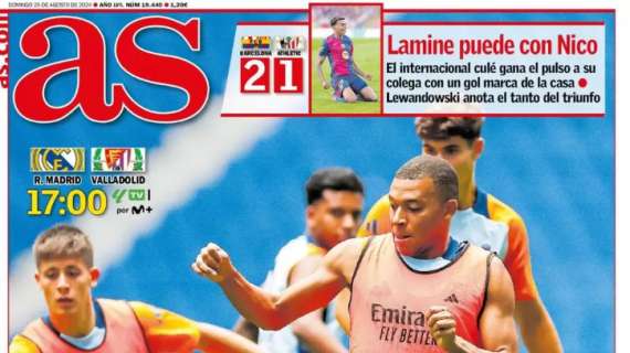 As: "Mbappé llega a casa"