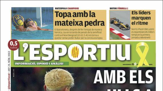 L'Esportiu: "Con los ojos en Munich"