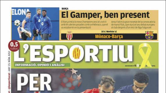 L'Esportiu: "Por muy poco"