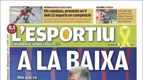 L'Esportiu: "A la baja"