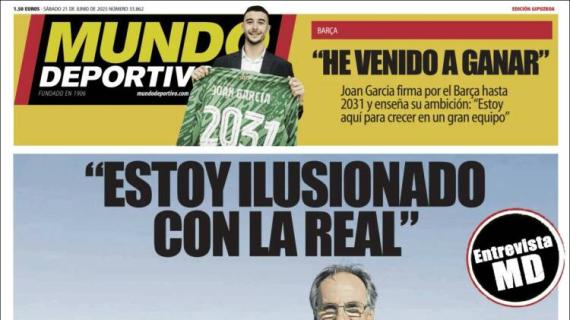 Górriz en Mundo Deportivo, Ed.Guipúzcoa: "Estoy ilusionado con la Real"