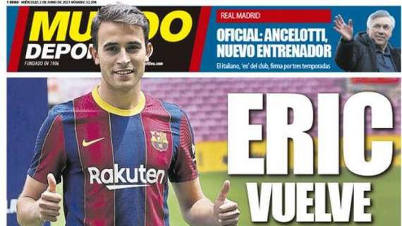 Mundo Deportivo: "Eric vuelve a casa"