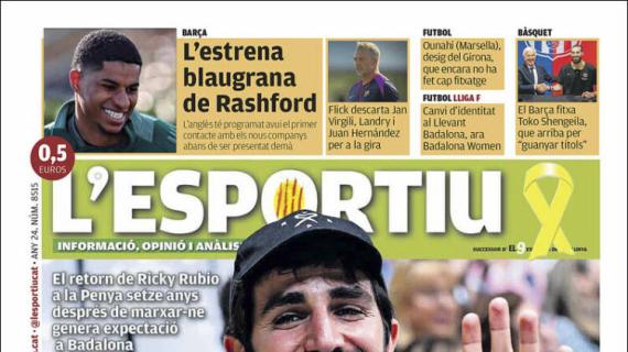 L'Esportiu: "El estreno blaugrana de Rashford"