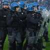 Corriere Adriatico - Ascoli, guerriglia al Del Duca. Sedici agenti di polizia feriti durante gli scontri